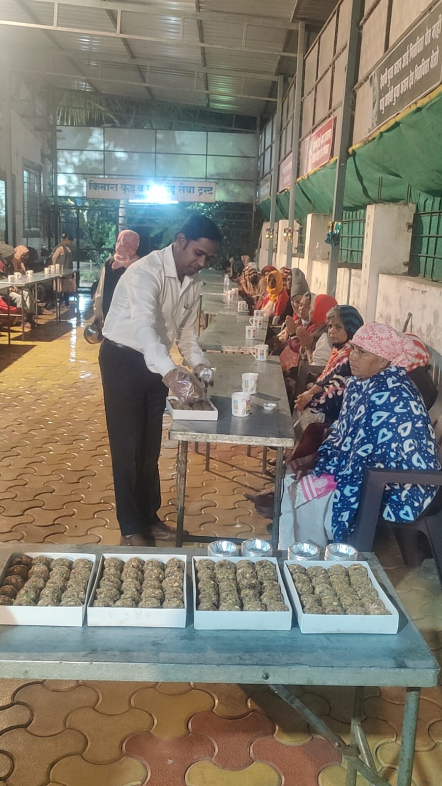 Providing meals with dignity